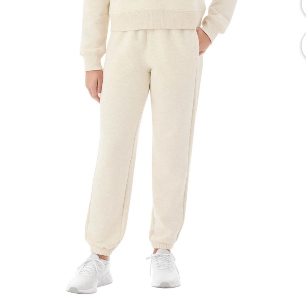 Women's Cream Joggers - Picture 1 of 5